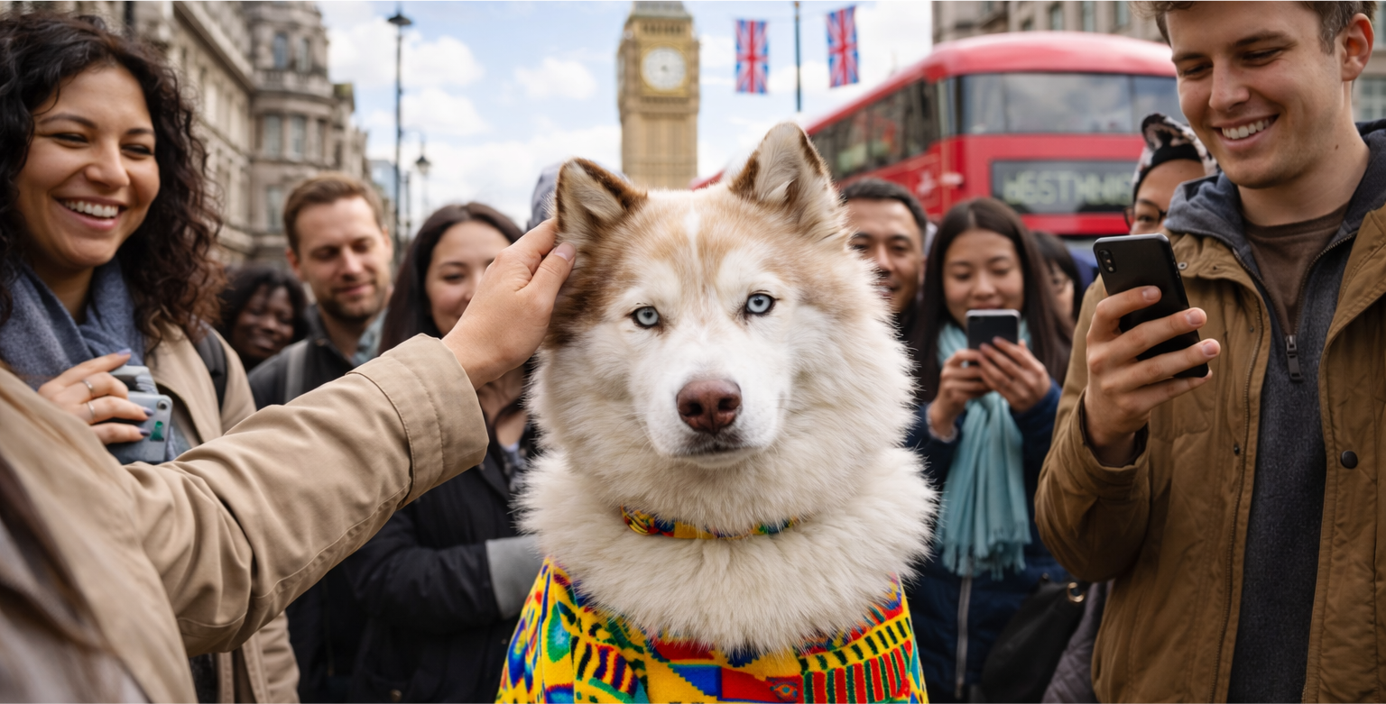 Viola Snow - The Superstar Husky